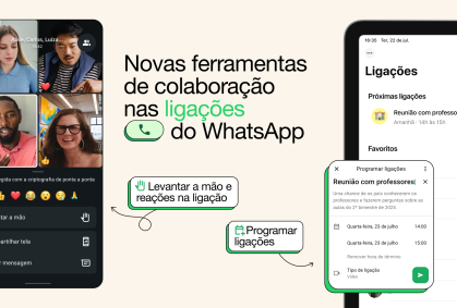 WhatsApp lança recursos para agendar e reagir durante chamadas; veja como