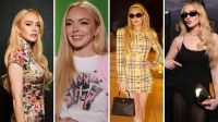Lindsay Lohan resgata figurinos em eventos de "Sexta-Feira Muito Louca 2"