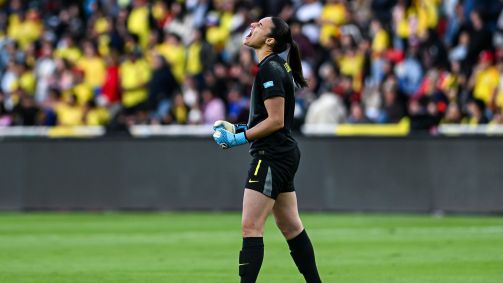 Lorena, goleira do Brasil e heroína do país na final da Copa América Feminina