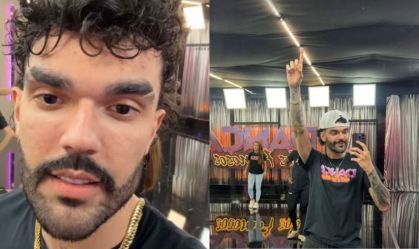 Luan Pereira ensaia para "Dança dos Famosos": "Sair da zona de conforto"