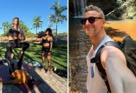 Lucas Lima detalha experiência em retiro de yoga; veja fotos
