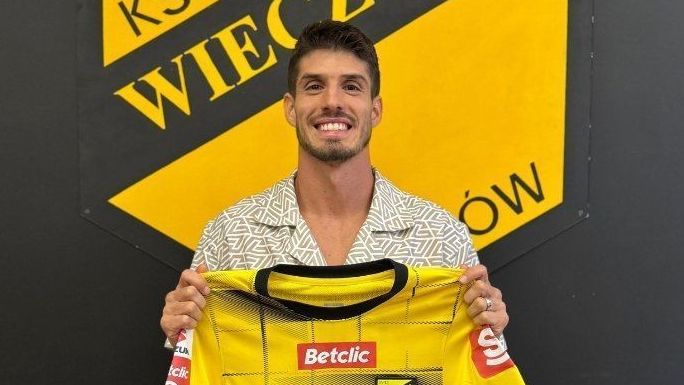 Lucas Piazón acertou com o Wieczysta Cracóvia, da Polônia