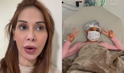 Maíra Cardi desabafa sobre pós-operatório da filha: "Horrível"