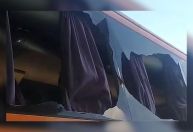 Ônibus fretado da Gol é depredado em avenida de SP