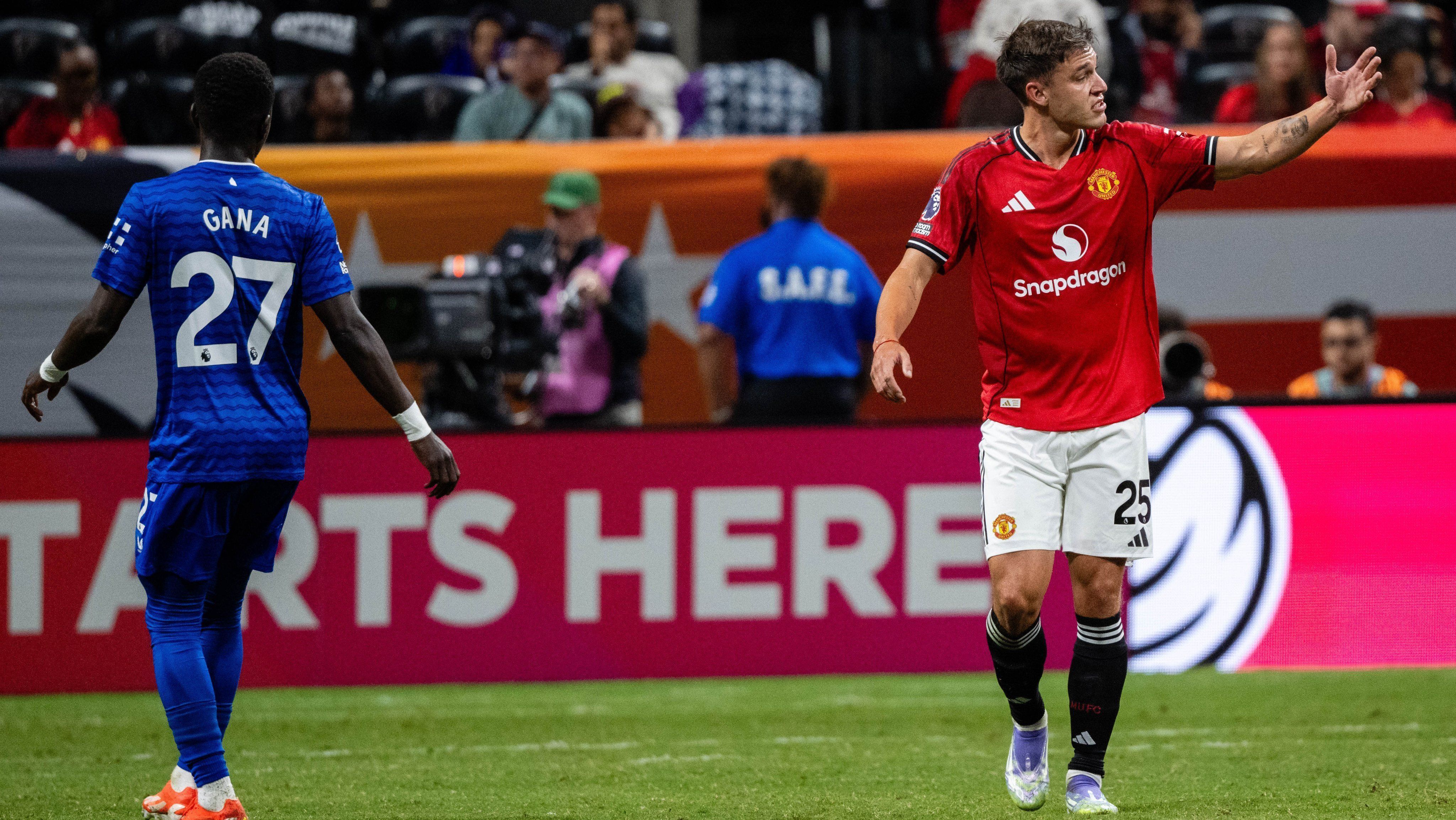 Amistoso entre Manchester United e Everton
