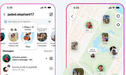 Meta anuncia novidades usando o mapa do Instagram; veja como utilizar
