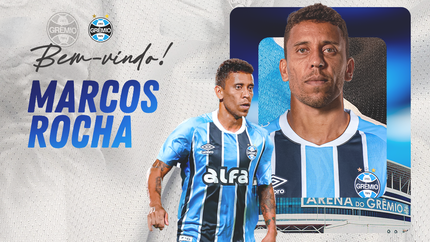 Grêmio anunciou a contratação de Marcos Rocha
