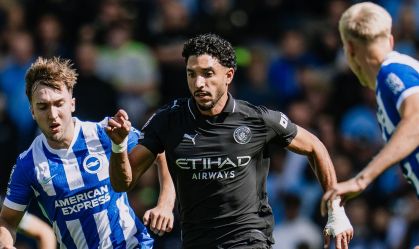 Omar Marmoush sofre lesão no joelho e desfalca City no clássico de domingo