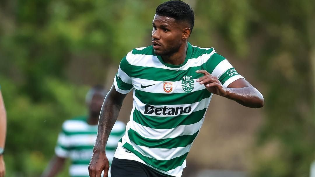 Matheus Reis, zagueiro brasileiro do Sporting