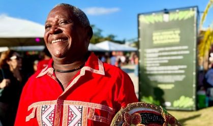 Grande Rio faz homenagem a Mestre Damasceno, ícone do carimbó, morto aos 71