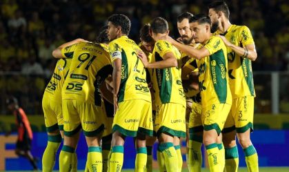Time do Mirassol, que faz boa campanha no Brasileirão