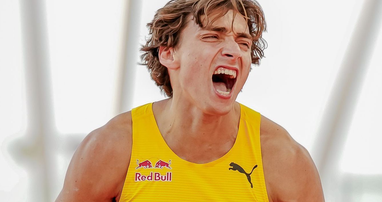 Mondo Duplantis comemora recorde