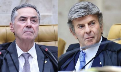 Barroso e Fux discutem em sessão no STF: "Não está sendo fiel aos fatos"