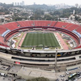 O Morumbis, casa do São Paulo, recebeu Santos x Juventude, pelo Campeonato Brasileiro