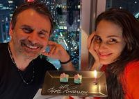 Murilo Rosa revela curiosidade ao completar 18 anos de casamento