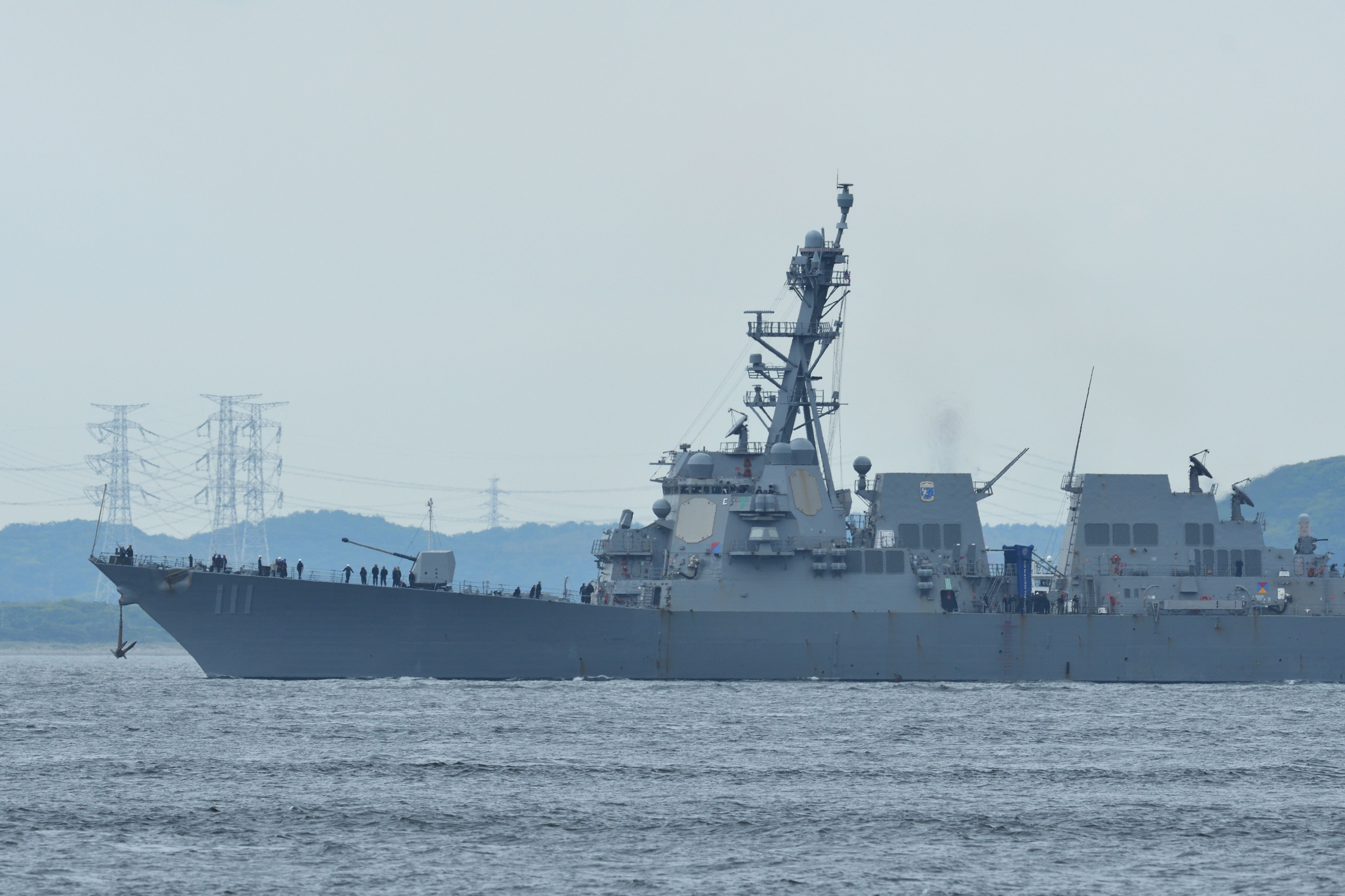 United States Navy USS Spruance (DDG-111), Arleigh Burke-class destroyer.