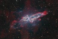 Coração de borboleta cósmica pode revelar mistério da formação de planetas