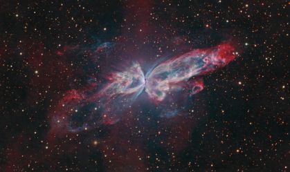 Coração de borboleta cósmica pode revelar mistério da formação de planetas