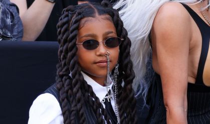 North West é filha de Kim Kardashian e Kanye West