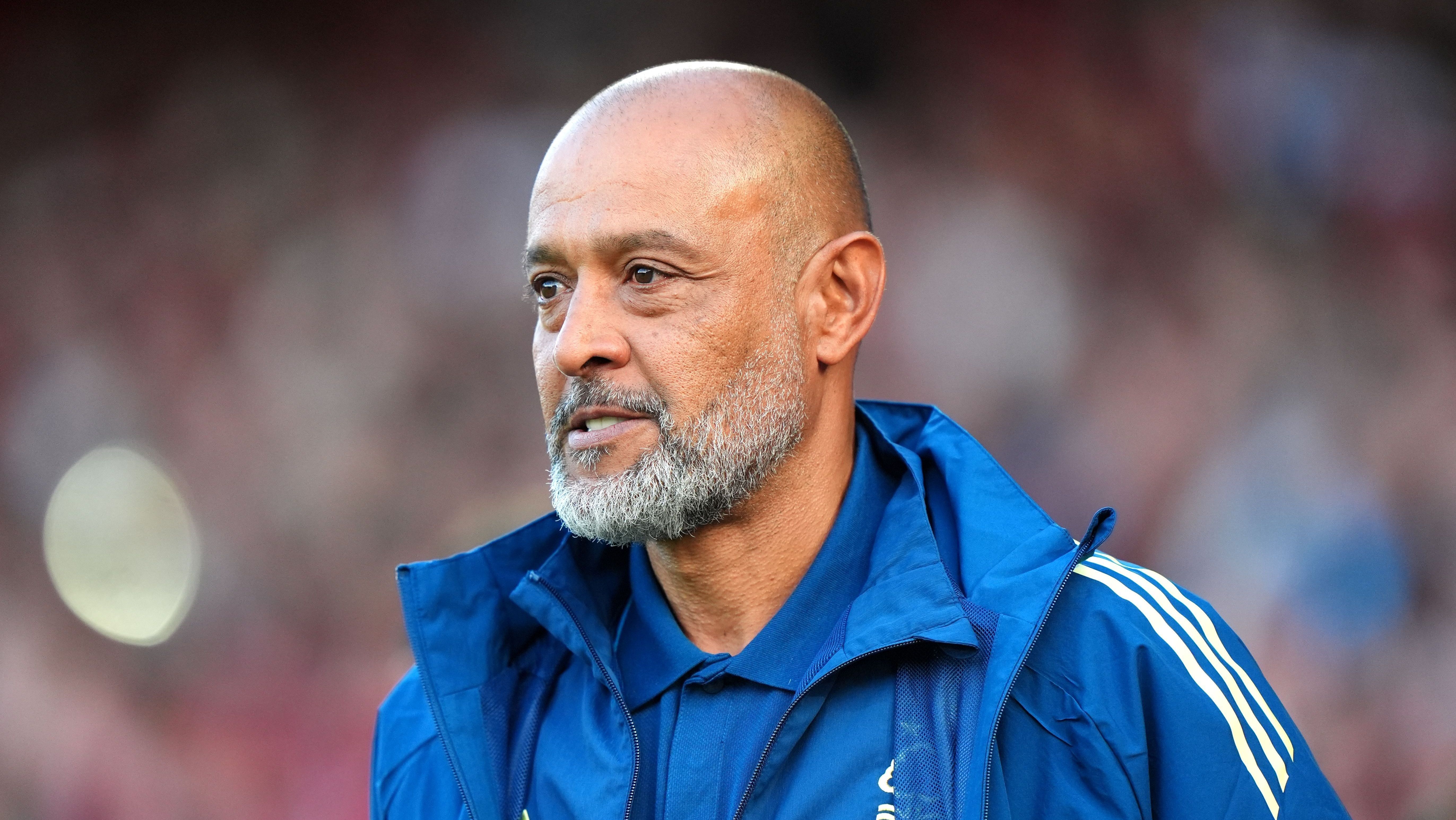 Nuno Espírito Santo em jogo do Nottingham Forest