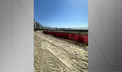 Com risco de praia colapsar, Balneário Camboriú construirá "muro invisível"