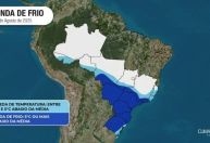 Mapa: o que sabemos da quinta e poderosa onda de frio no Brasil