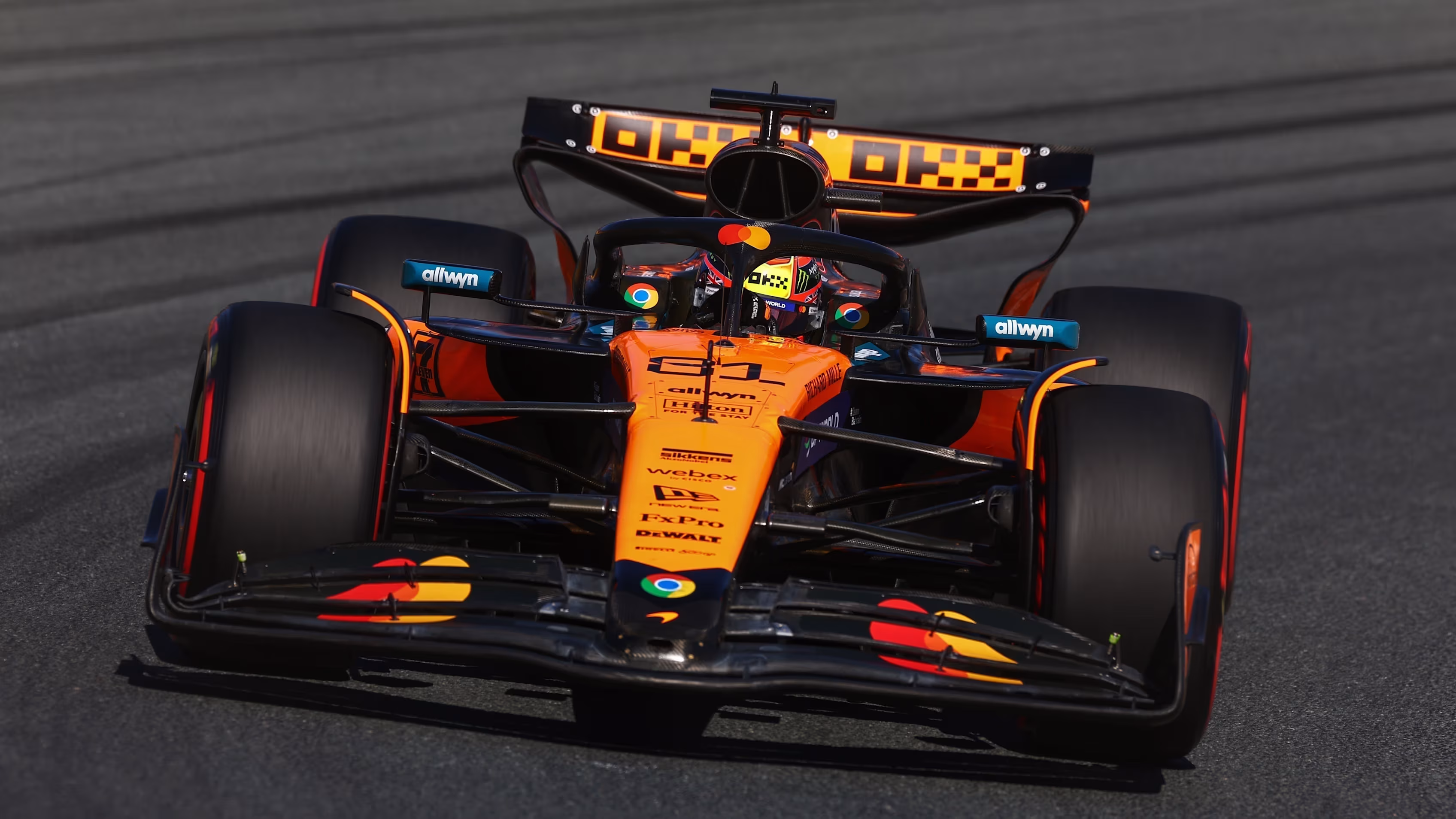 Oscar Piastri irá largar em 1º no GP da Holanda