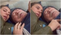 Paolla Oliveira faz rara aparição ao lado do pai assistindo "Vale Tudo"