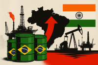 Brasil quer ampliar vendas de petróleo para a Índia, alvo de Trump