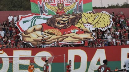 Torcida da Portuguesa no Canindé