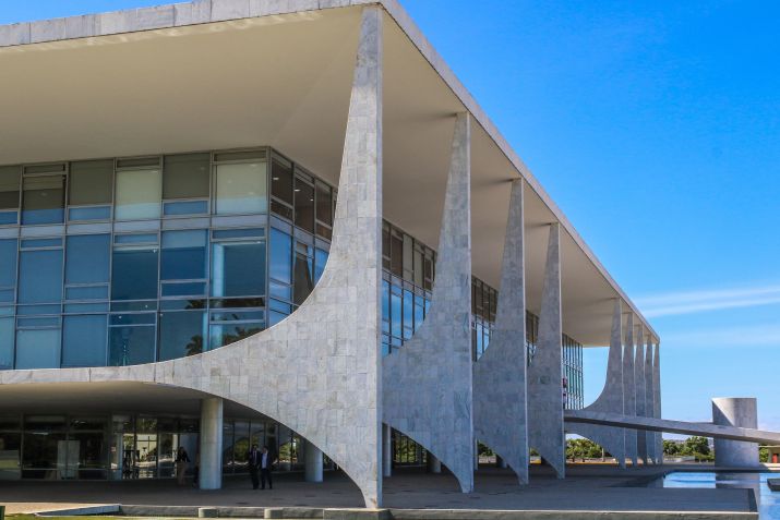 Fachada do Palácio do Planalto em Brasília • Antônio Cruz/ Agência Brasil