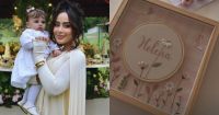 Irmã de Neymar presenteia sobrinhas Mavie, Helena e Mel; veja mimo