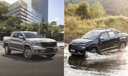 Rampage mais barata ou Fiat Toro mais cara? Veja comparativo