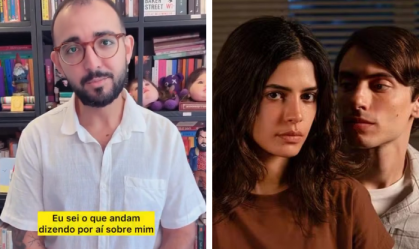 Raphael Montes ironiza críticas a "Dias Perfeitos" em pronunciamento; veja