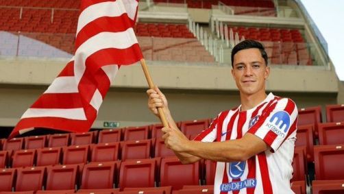 Raspadori foi anunciado pelo Atlético de Madrid