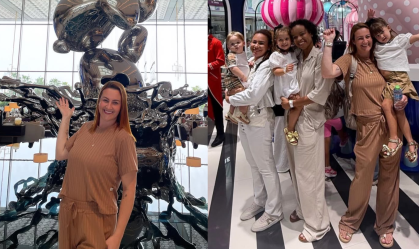 Babá de filha de Virginia comemora viagem a Dubai: "Nunca imaginei"