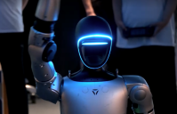 China inaugura loja 4S com mais de 100 robôs, incluindo réplica de Einstein