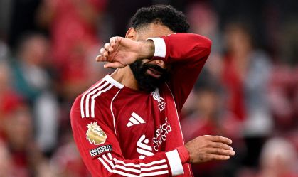 Salah vai às lágrimas após primeira vitória do Liverpool sem Diogo Jota