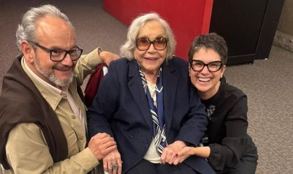 Sandra Annenberg comemora 96 anos de Nathalia Timberg