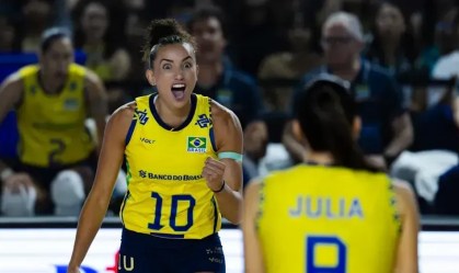 Em jogo emocionante, Brasil supera a França no Mundial Feminino de Vôlei