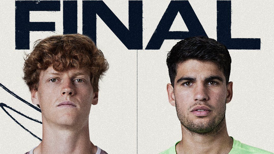 Sinner e Alcaraz se enfrentam na final do Masters 1000 de Cincinnati
