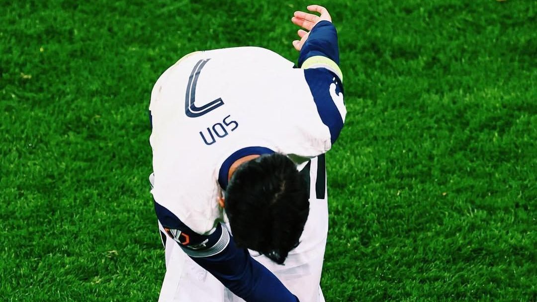 Heung-min Son, agora ex-jogador do Tottenham