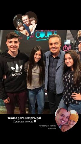 Sofia Liberato resgatou fotos antigas para celebrar o Dia dos Pais • Instagram/Sofia Liberato