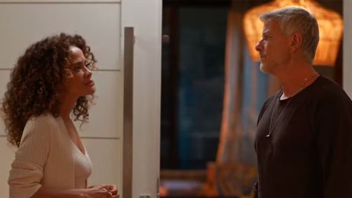 Tânia (Aline Borges) e Jaques (Marcello Novaes) em "Dona de Mim"