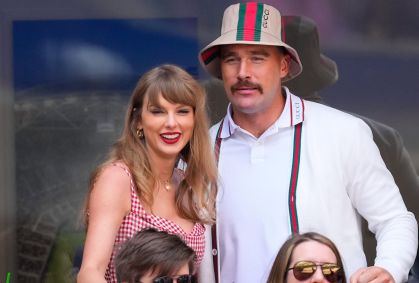 Travis Kelce brinca que ganhou peso com pães de Taylor Swift