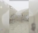 Tempestade de areia surpreende participantes de festival nos EUA; Veja