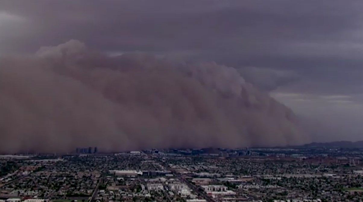 tempestade de poeira arizona