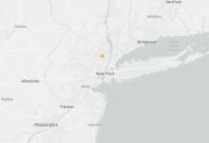 Terremoto de magnitude 2,7 é sentido na região de Nova York e Nova Jersey