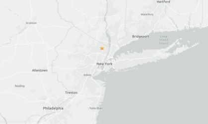 Terremoto de magnitude 2,7 atinge região de Nova York