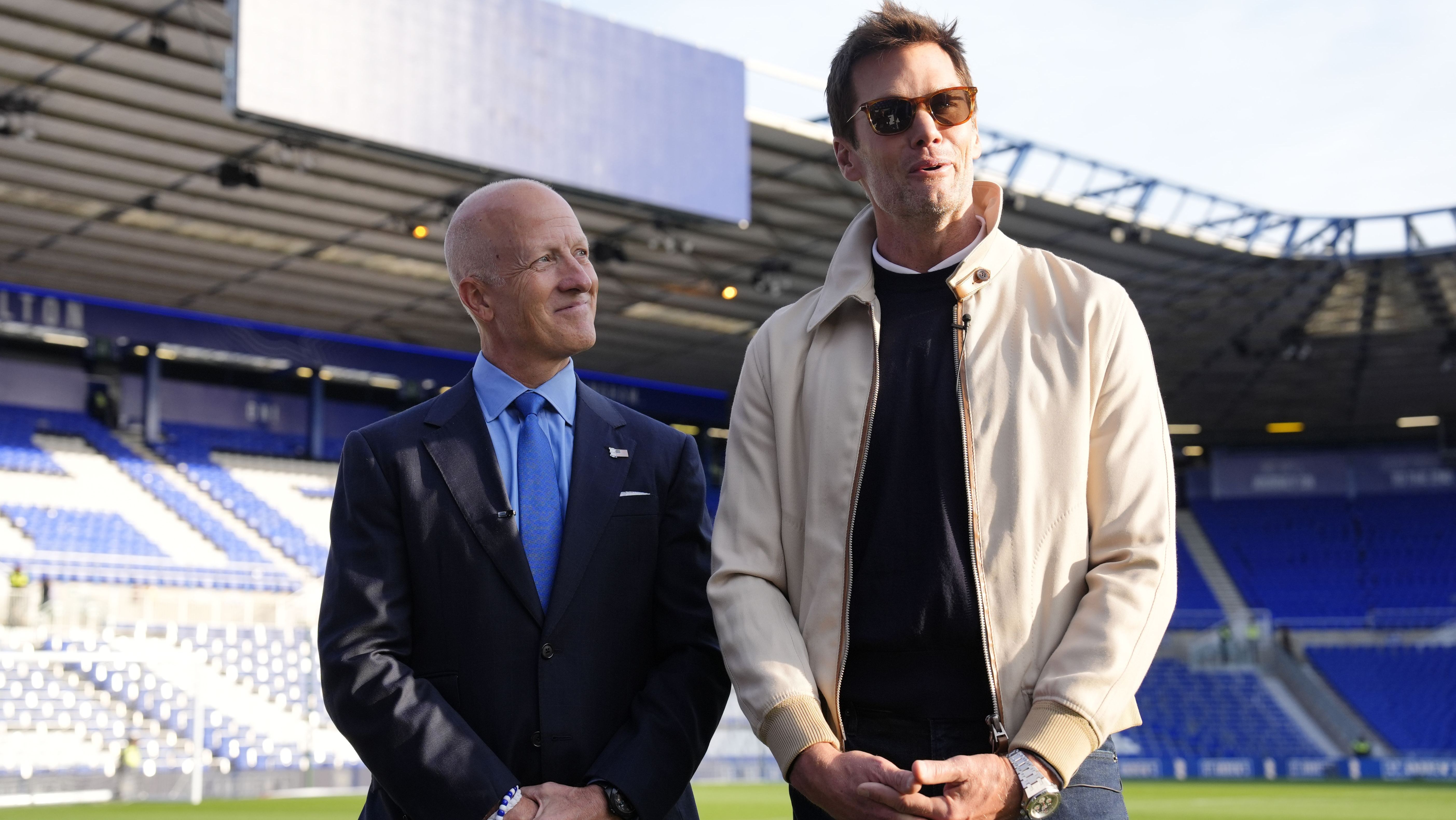 Tom Wagner e Tom Brady, proprietários do Birmingham City